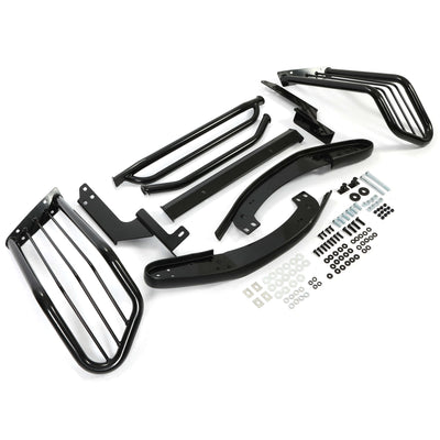 YIKATOO® Front Brush Guard Compatible with 2006-2010 Explorer/Explorer Sport Trac Bumper Brush Bar Grille Protection Black Steel -junior