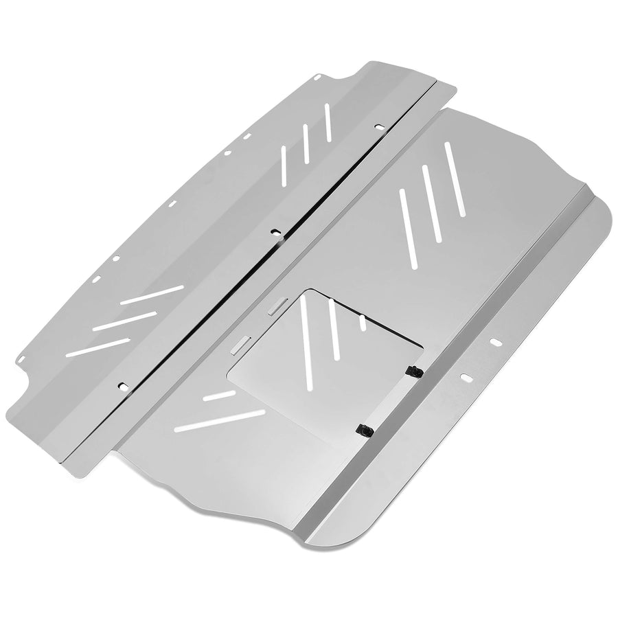 YIKATOO® Aluminum Engine Splash Shield Under Tray Skid Plate for Subaru WRX STI 2004-2007 -junior