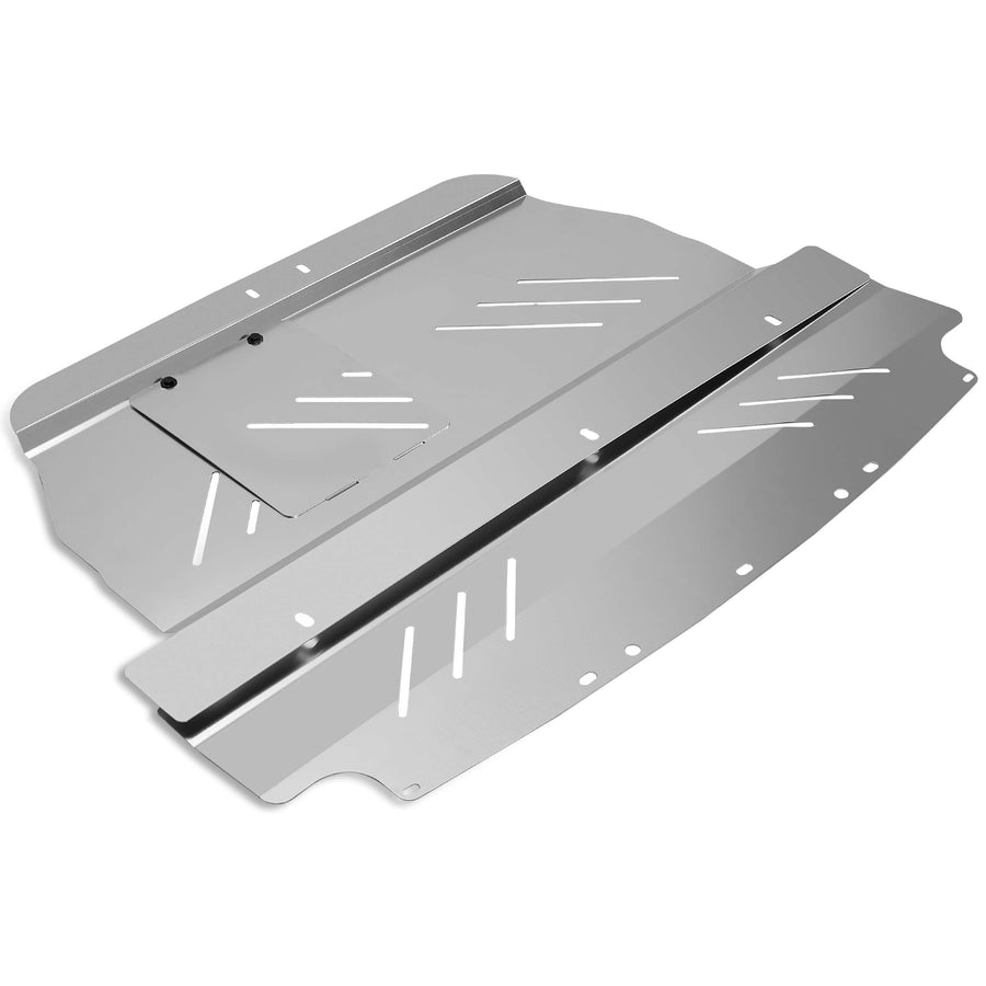 YIKATOO® Aluminum Engine Splash Shield Under Tray Skid Plate for Subaru WRX STI 2004-2007 -junior