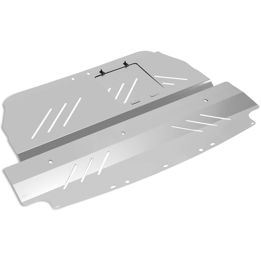 YIKATOO® Aluminum Engine Splash Shield Under Tray Skid Plate for Subaru WRX STI 2004-2007 -junior