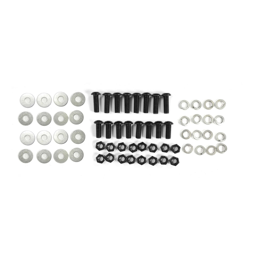 YIKATOO® 2PCS Black Steel Rock Sliders Rock Panel Fit Hmmwv M998 M1038 Powder Coated -junior