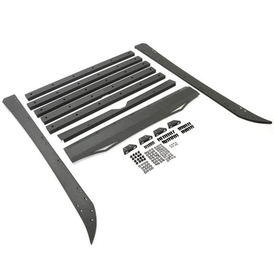 YIKATOO® Top Roof Rack Cargo Basket Compatible with 2005-2015 2/3 Gen Toyota Tacoma Double Cab Models -junior