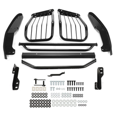 YIKATOO® Brush Grille Guard Compatible with 2002-2006 Chevy Avalanche 1500 (with Body Cladding) -junior