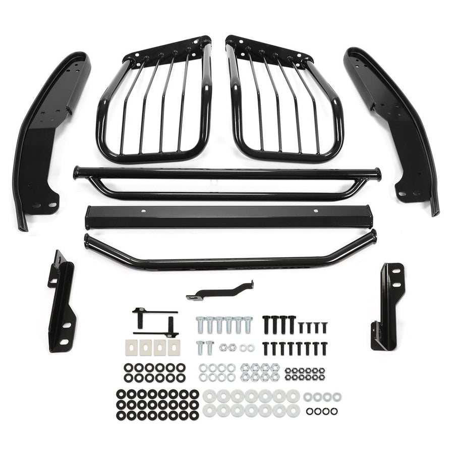 YIKATOO® Brush Grille Guard Compatible with 2002-2006 Chevy Avalanche 1500 (with Body Cladding) -junior