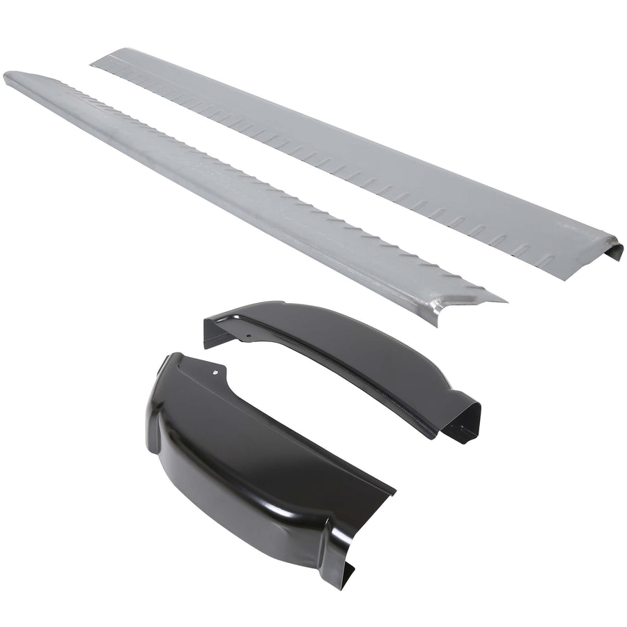 YIKATOO® Extended Cab Rocker Panels & Cab Corners For Chevy Silverado GMC Sierra 1999-2007 -junior