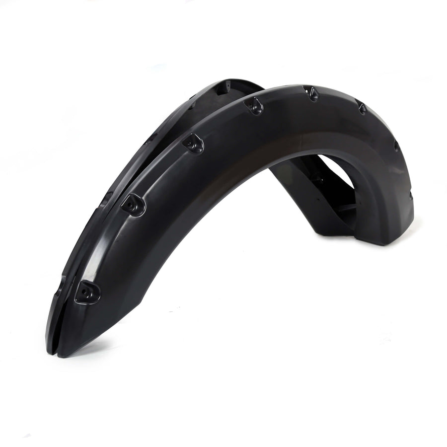 YIKATOO® Ford 1999-2007 F250 F350 Super Duty 4PC Pocket Rivet Style Fender Flares Black -junior