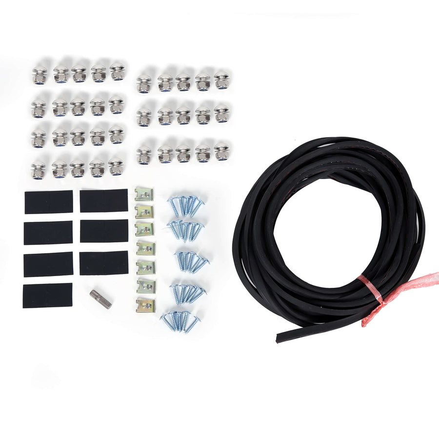 YIKATOO® Black Fender Flares Cover Wheel Cover Protector Compatible with 2009-2018 Ram 1500 Pocket Rivet Style Bolt On 4Pc -junior