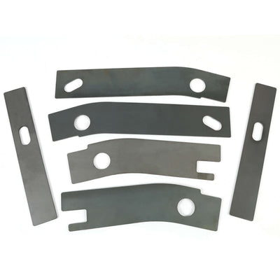 YIKATOO® 6pc Frame Repair Rusted Shackle Weld Plate Rear for 1986-1995 Jeep Wrangler YJ -junior