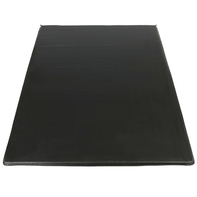 YIKATOO® Roll-up Soft Truck Tonneau Cover Compatible with 2007-2014 GMC Sierra/Chevy Silverado 1500/2500HD/3500HD  with 6.5' Bed Black Sailcloth Fold -junior
