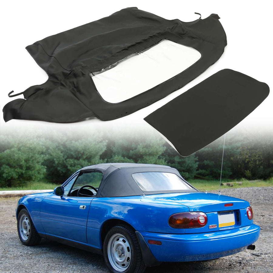 YIKATOO® Soft Top Window Cabrio Fits Mazda Miata M Edition STO Convertible 1.8L 1990-2005 -junior