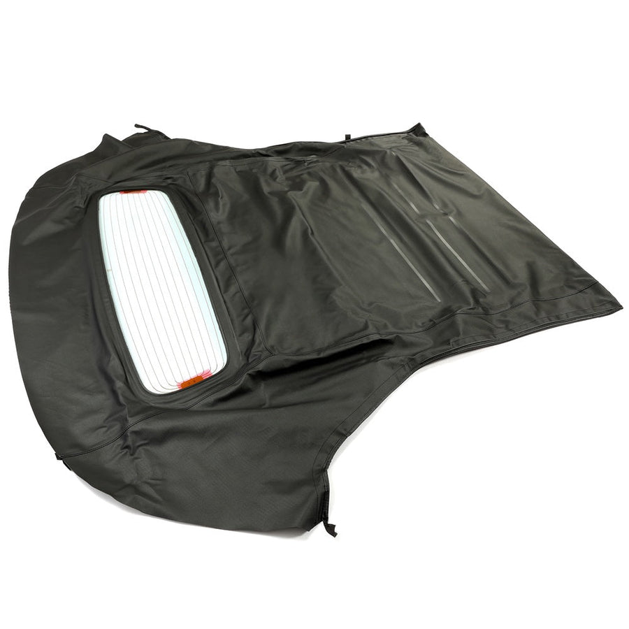 YIKATOO® Black Canvas Soft Top w/ Heated Glass Window For 2005-2014 Ford Mustang Convertible -junior