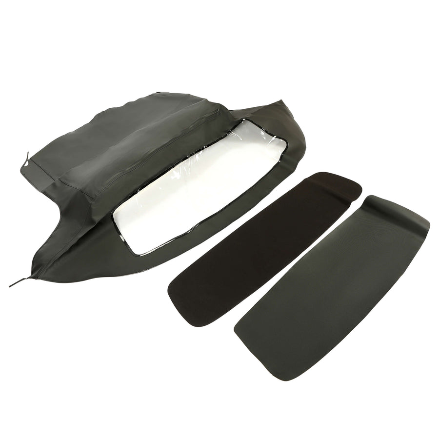 YIKATOO® Convertible Soft Top Roof with Plastic Window Compatible with 1996-2002 BMW Z3 & M Roadster Convertibles（Blackï¼?junior