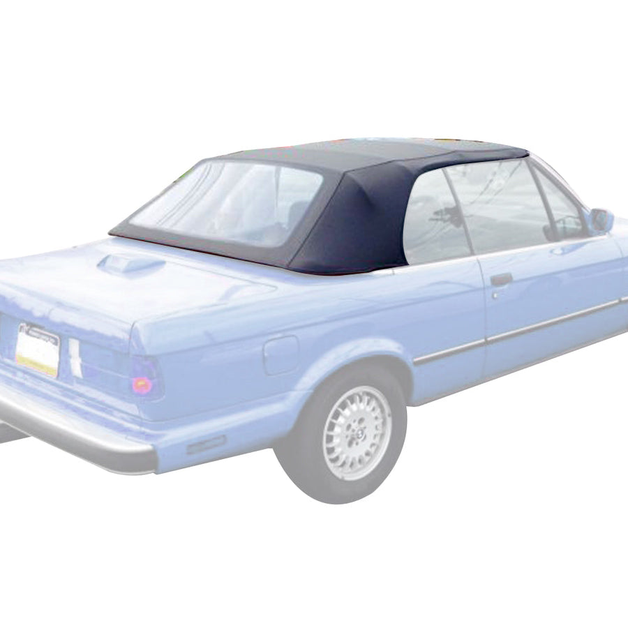 YIKATOO® Convertible Soft Top With Plastic Window Canvas Replacement Compatible with BMW 1986-1993 3-Series E30 318i 325i M3 Convertible Base Sedan 4-Door Convertible & Coupe 2-Door -junior