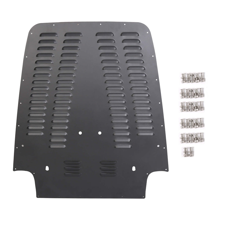 YIKATOO® Aluminum Vented Hood Louver Black Powder coated For 1997-2002 Jeep Wrangler TJ -junior