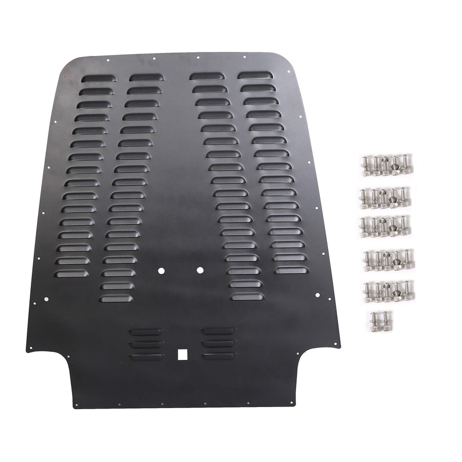 YIKATOO® Aluminum Vented Hood Louver For Jeep Wrangler TJ/LJ 2003-2006 Powder Coated -junior