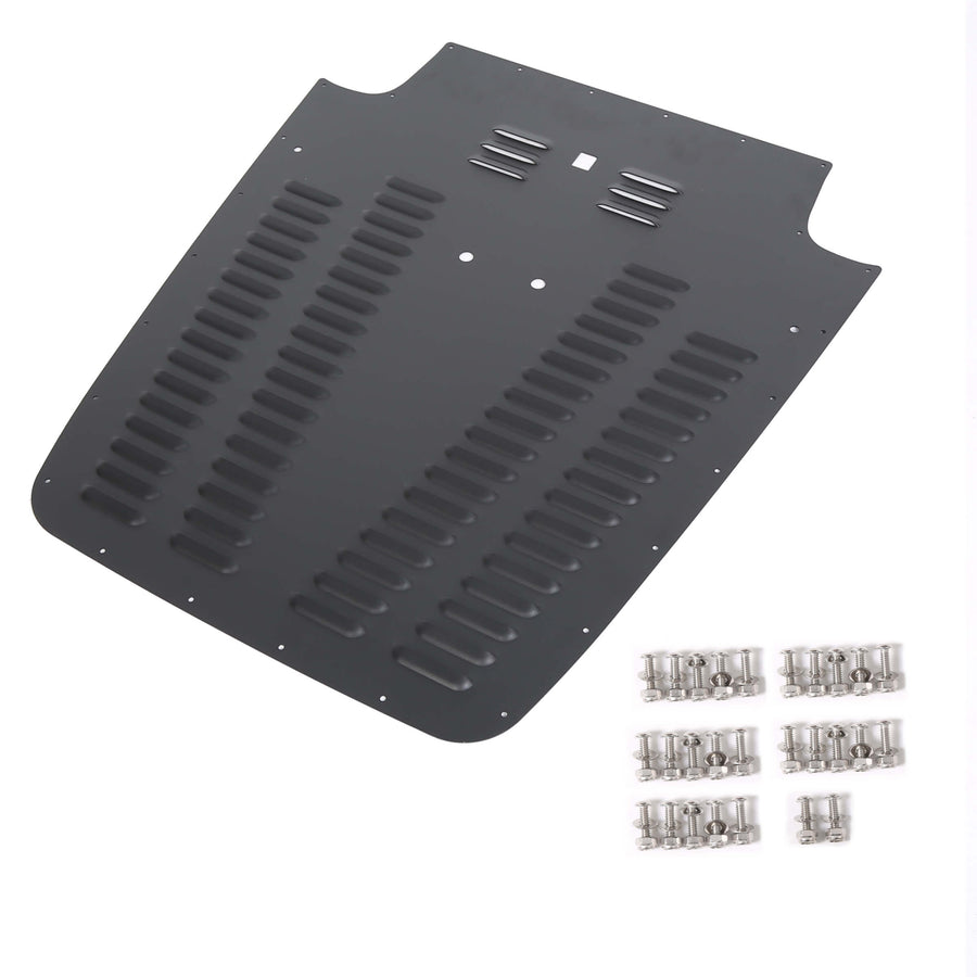 YIKATOO® Aluminum Vented Hood Louver For Jeep Wrangler TJ/LJ 2003-2006 Powder Coated -junior