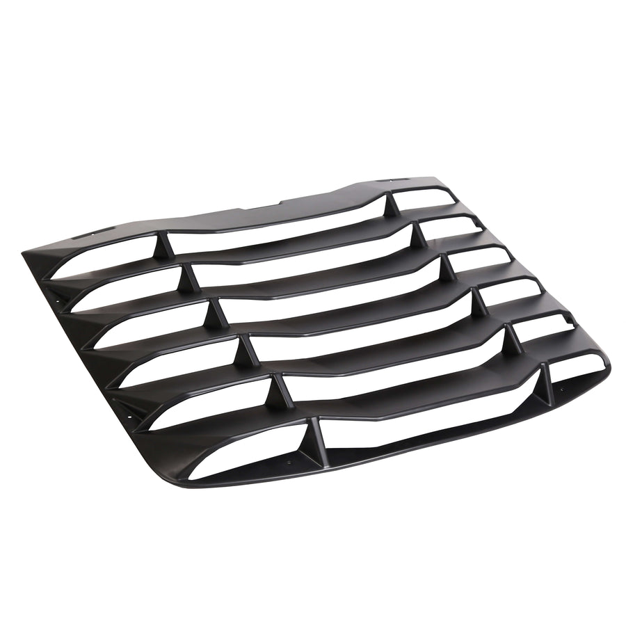 YIKATOO® Matte Black Rear Windshield Louvers Cover ABS For 03-08 04 05 06 07 Nissan 350Z -junior