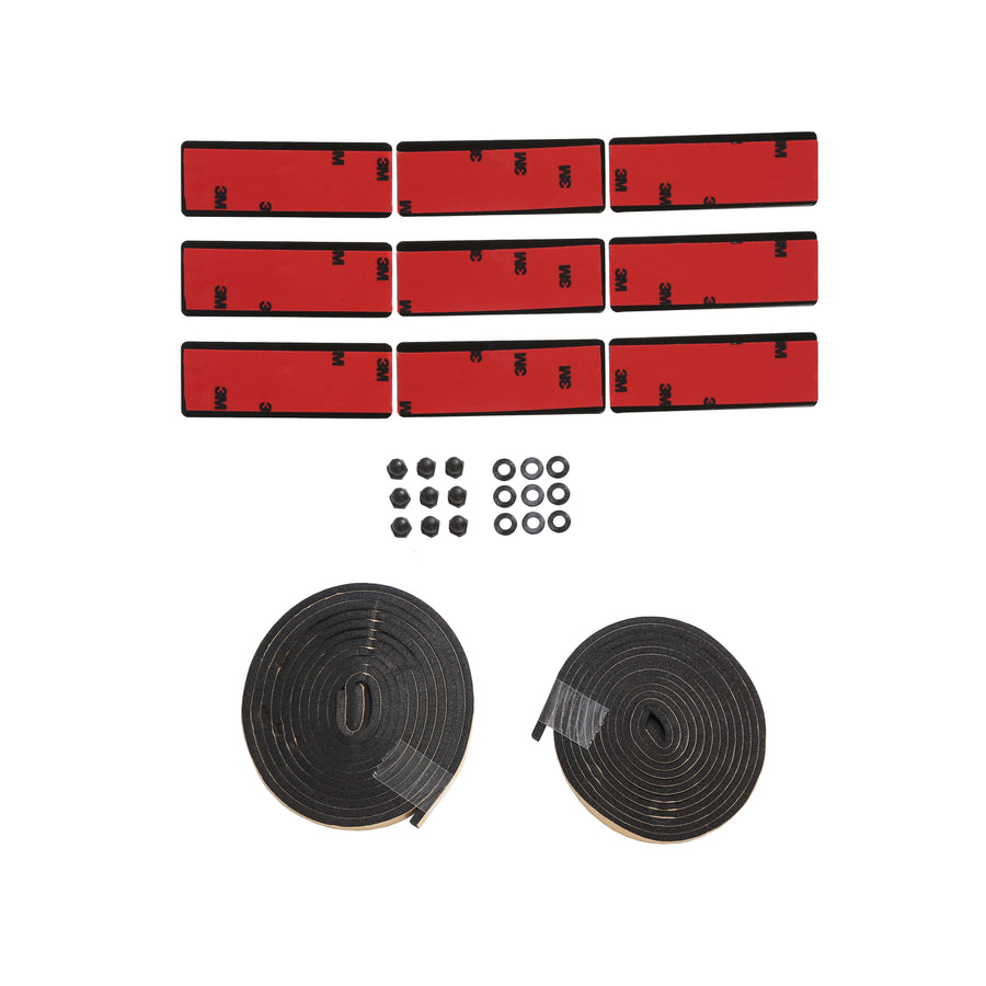 YIKATOO® Matte Black Rear Windshield Louvers Cover ABS For 03-08 04 05 06 07 Nissan 350Z -junior