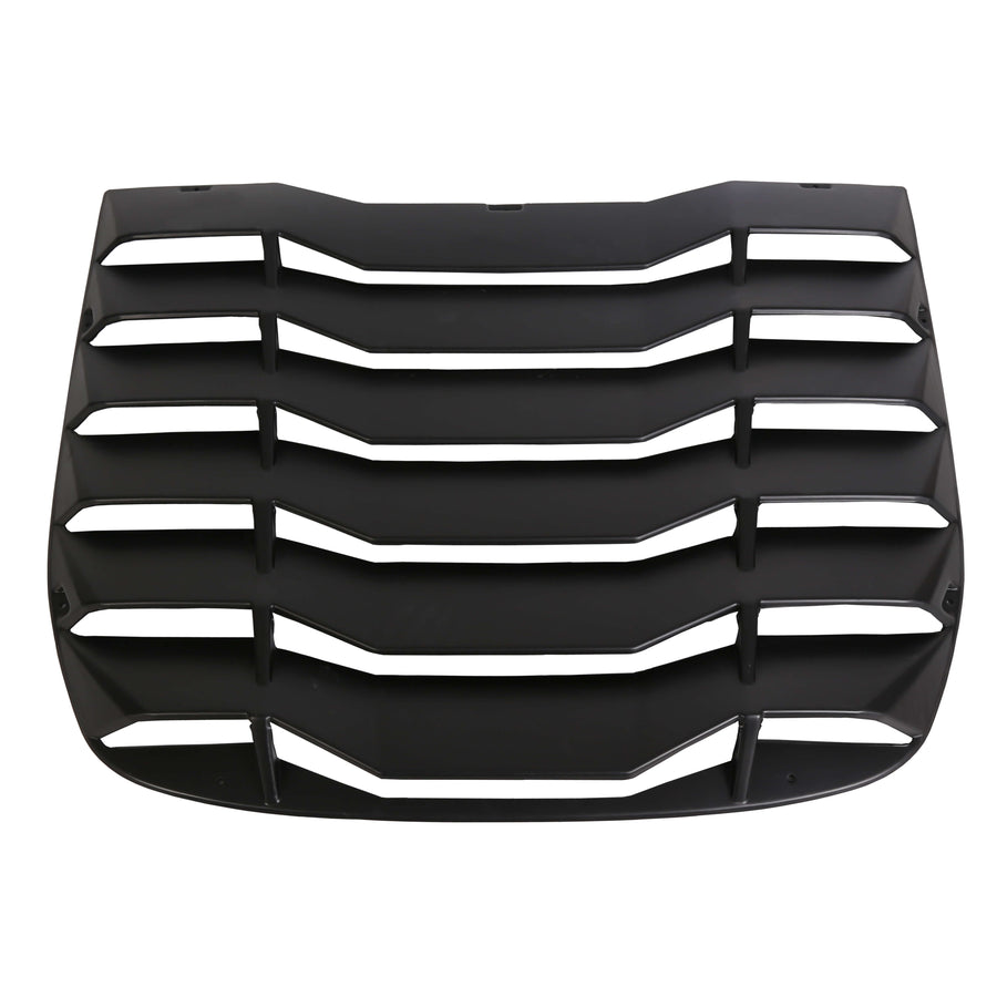YIKATOO® Rear Window Scoop Louver Sun Shade Cover ABS Fits 2009-2019 Nissan 370Z Coupe -junior