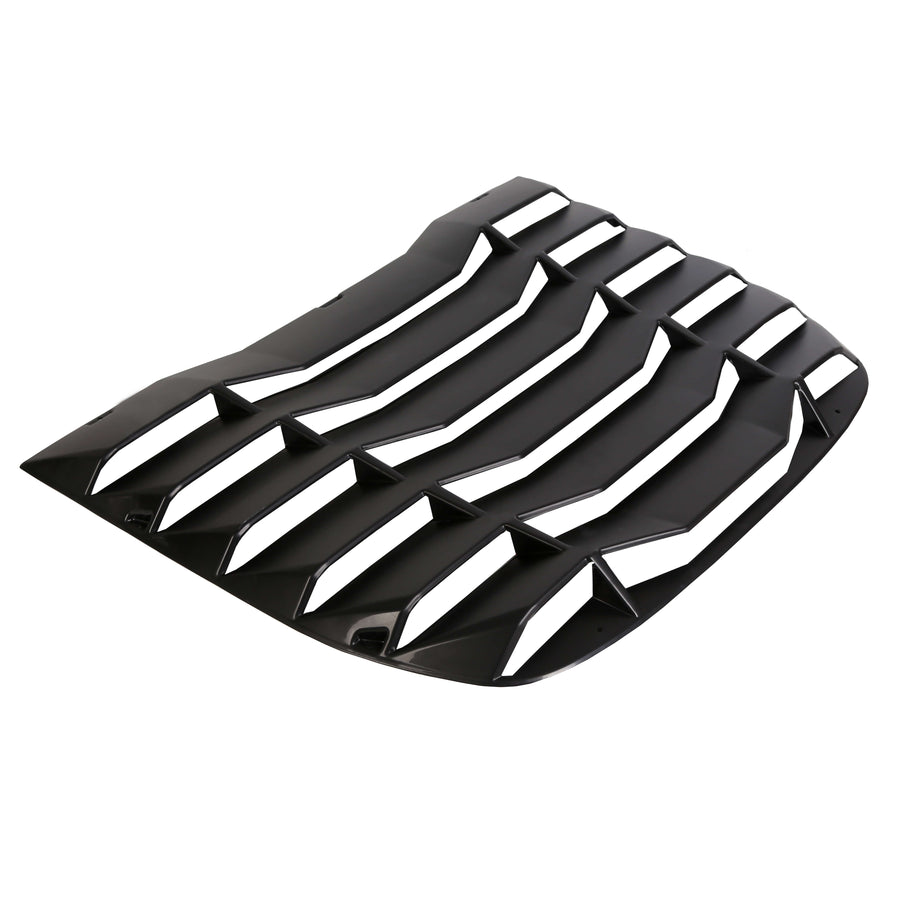 YIKATOO® Rear Window Scoop Louver Sun Shade Cover ABS Fits 2009-2019 Nissan 370Z Coupe -junior