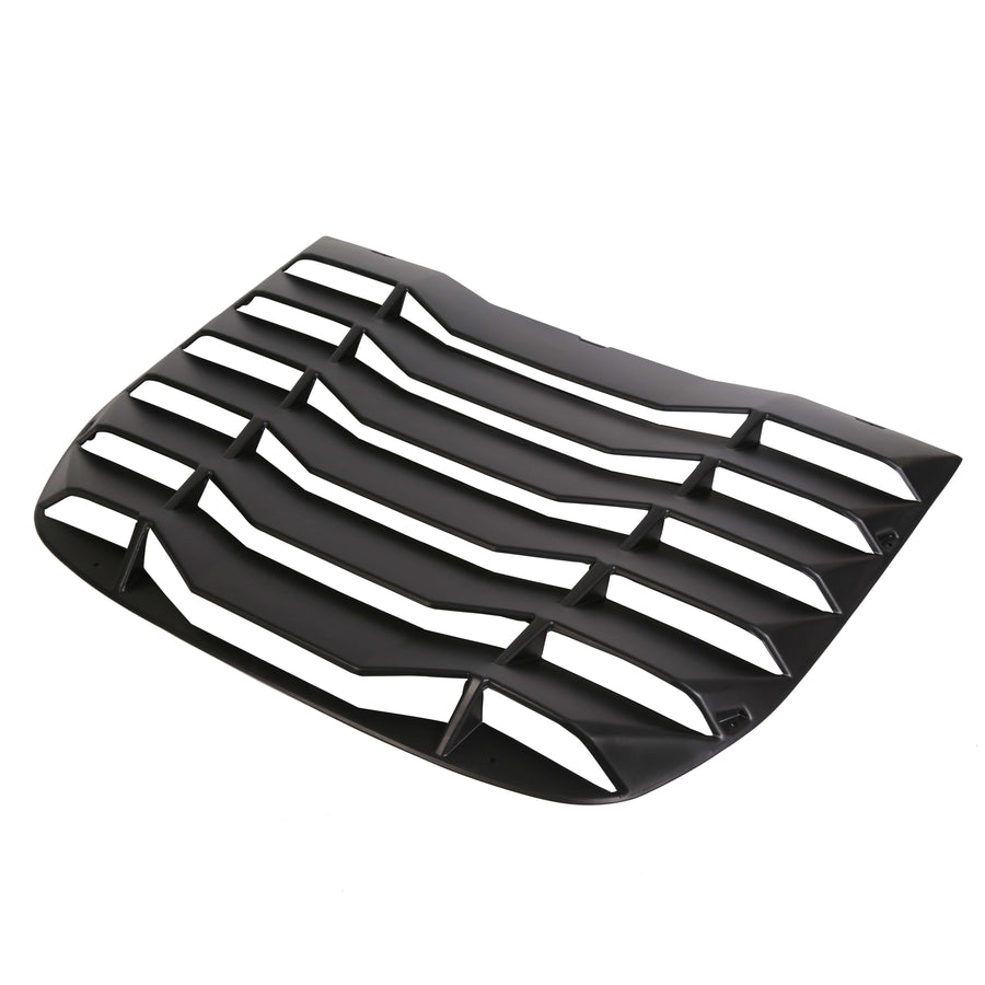 YIKATOO® Rear Window Scoop Louver Sun Shade Cover ABS Fits 2009-2019 Nissan 370Z Coupe -junior