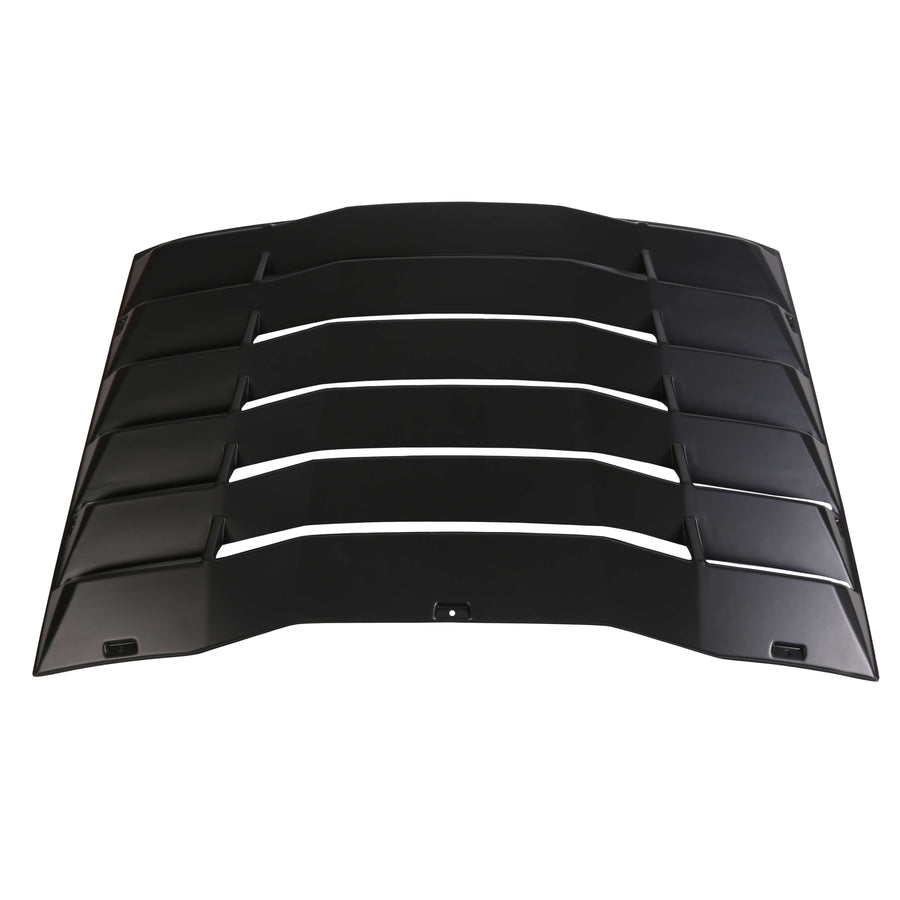 YIKATOO® Rear Window Windshield Louvers Cover Sun Shade ABS For 2016-2020 Chevy Camaro -junior