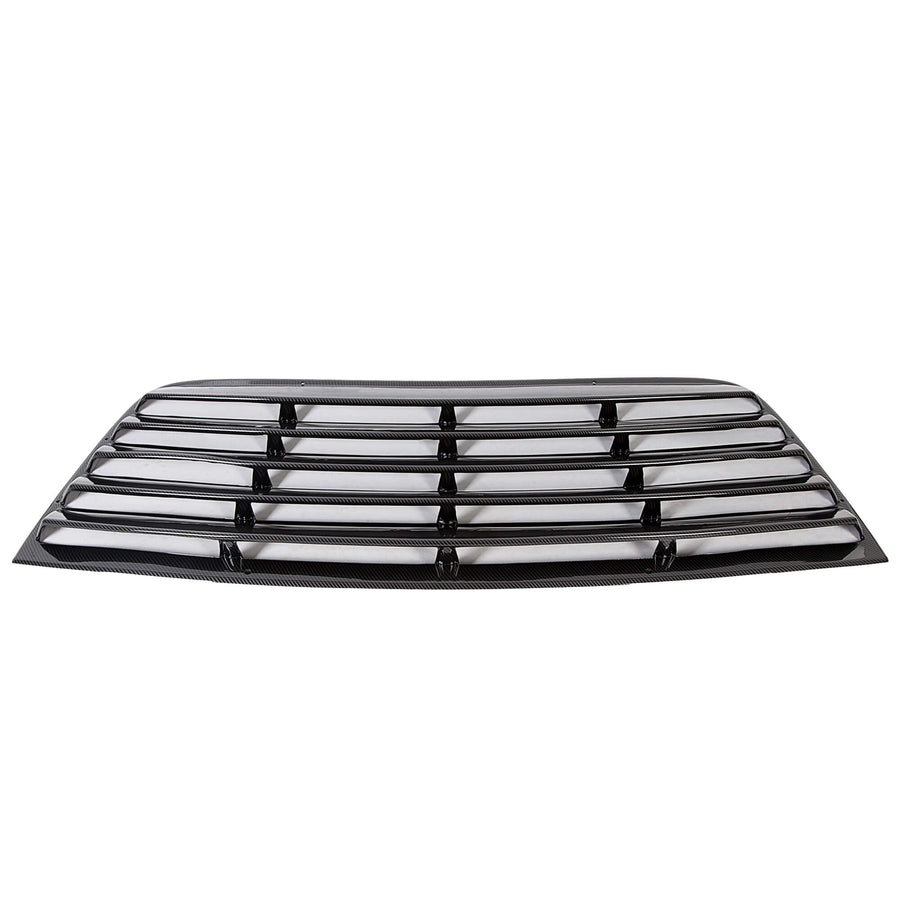 YIKATOO® Window Scoop Louver Sun Shade Cover For 2008-2019 Challenger Carbon Style -junior