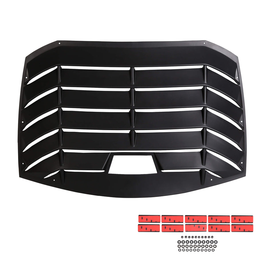 YIKATOO® Rear Window Shield Louver 2-Door 2DR For 2013-2020 Subaru BRZ Toyota 86 Scion FR-S -junior