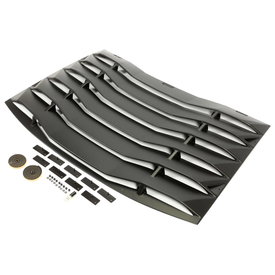 YIKATOO® Rear Window Louver Cover Sun Shade Vent For 2011-2021 Dodge Charger -junior