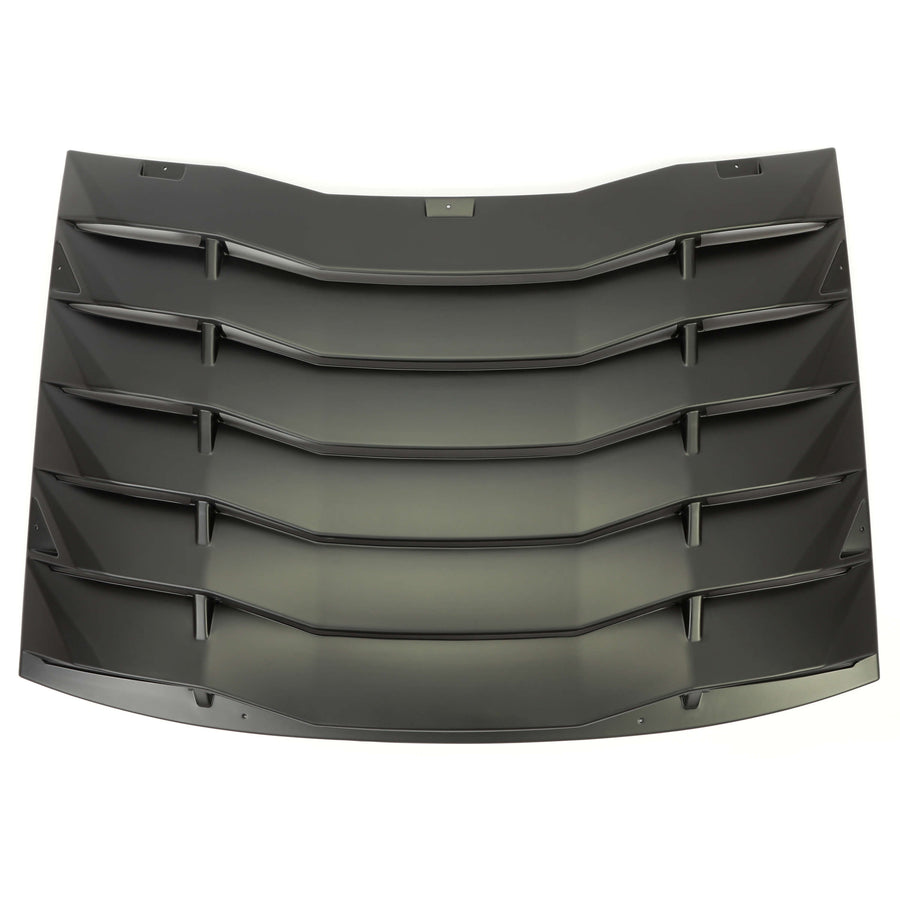 YIKATOO® Rear Window Louver Cover Sun Shade Vent For 2011-2021 Dodge Charger -junior