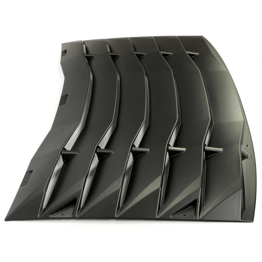YIKATOO® Rear Window Louver Cover Sun Shade Vent For 2011-2021 Dodge Charger -junior