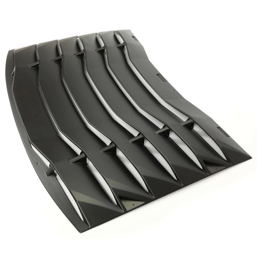YIKATOO® Rear Window Louver Cover Sun Shade Vent For 2011-2021 Dodge Charger -junior