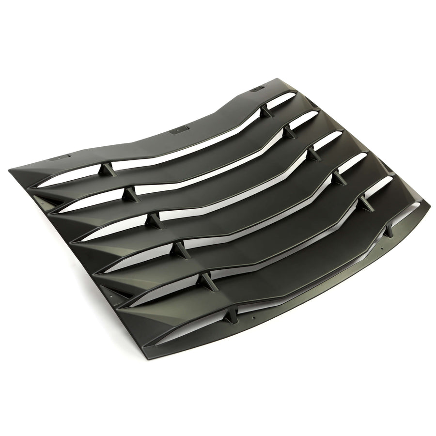 YIKATOO® Rear Window Louver Cover Sun Shade Vent For 2011-2021 Dodge Charger -junior