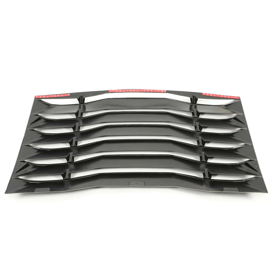 YIKATOO® Rear Window Louver Cover Sun Shade Vent For 2011-2021 Dodge Charger -junior