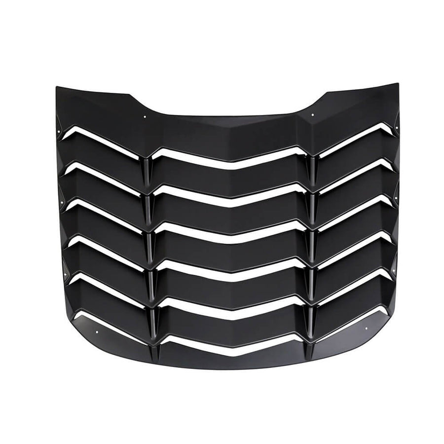 YIKATOO® Rear Window Louver Cover Sun Shade - ABS Fits 2015-2021 2019 2018 Ford Mustang -junior