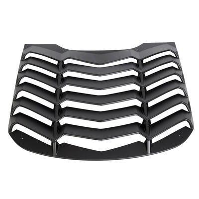 YIKATOO® Rear Window Louver Cover Sun Shade - ABS Fits 2015-2021 2019 2018 Ford Mustang -junior