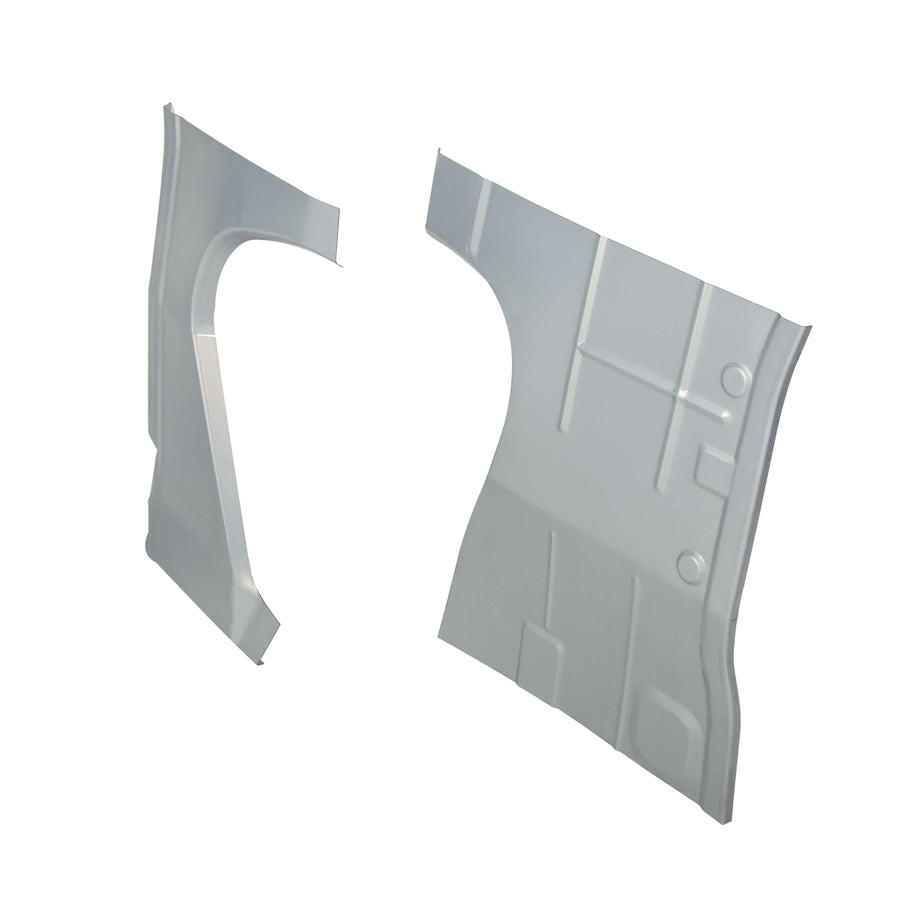 YIKATOO® Floor Pan Front Sections, Cab Floor Repair Panels, L&R Side For 1971-1996 Chevy Van  -junior