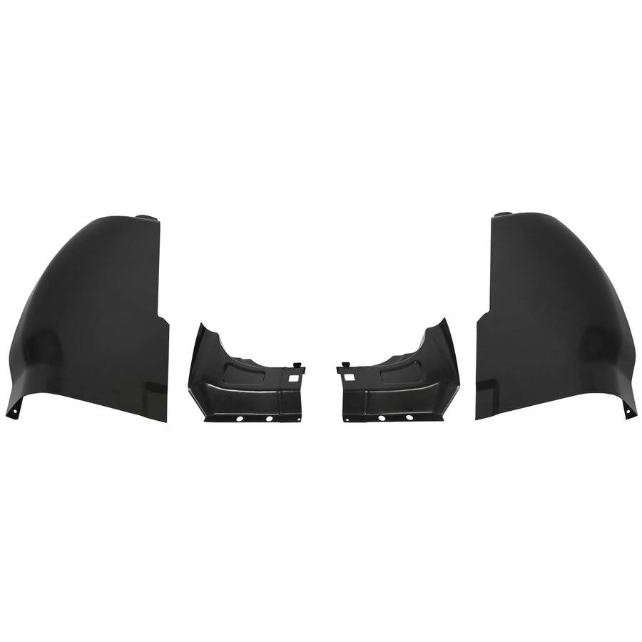 YIKATOO® 4 PCS For 1999-2017 Ford F250 F350 Extended Cab Corner & Inner Door Jamb -junior