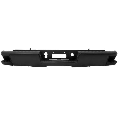 YIKATOO® Rear Step Bumper for 2014 - 2018 Chevy Silverado & GMC Sierra 1500,Assembly Black - junior
