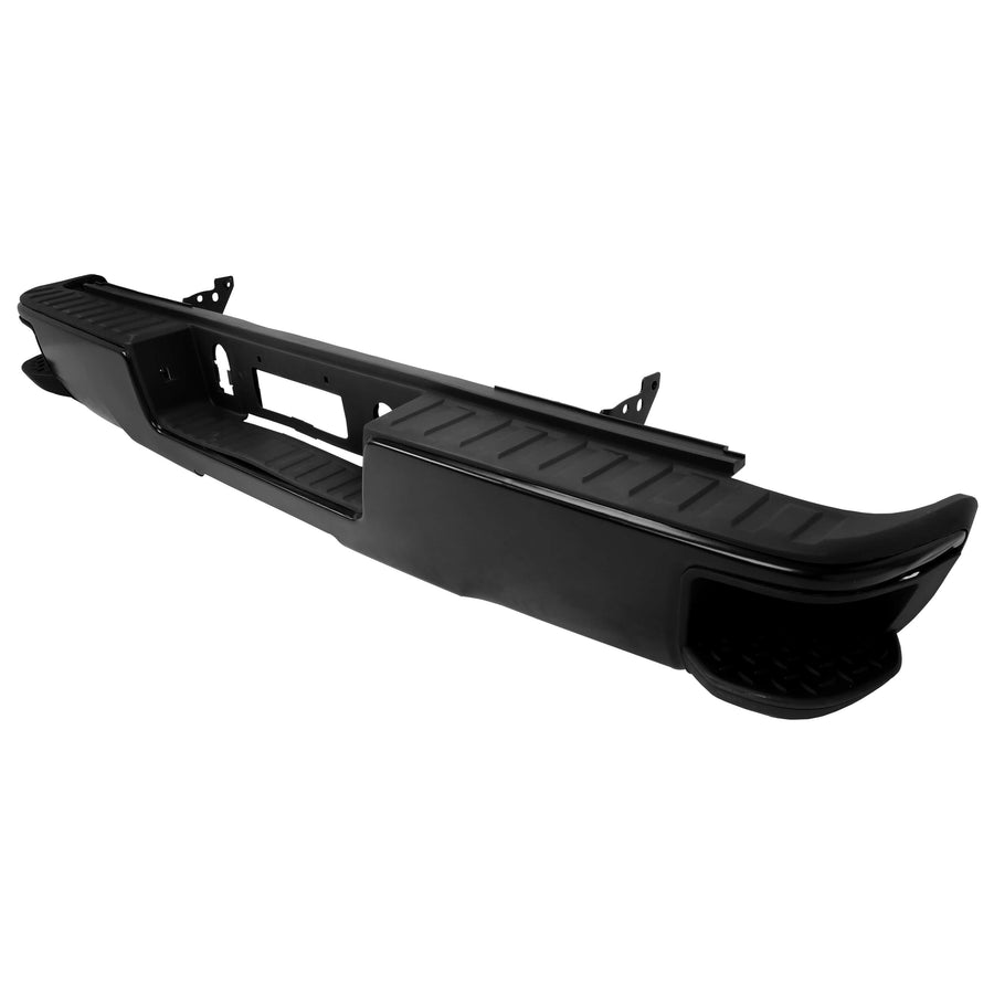 YIKATOO® Rear Step Bumper for 2014 - 2018 Chevy Silverado & GMC Sierra 1500,Assembly Black - junior