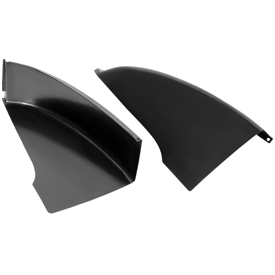 YIKATOO® Pair of Cab Corners Black Steel FOR 1973-1987 Chevy & GMC C1500 2500 R1500 2500 -junior