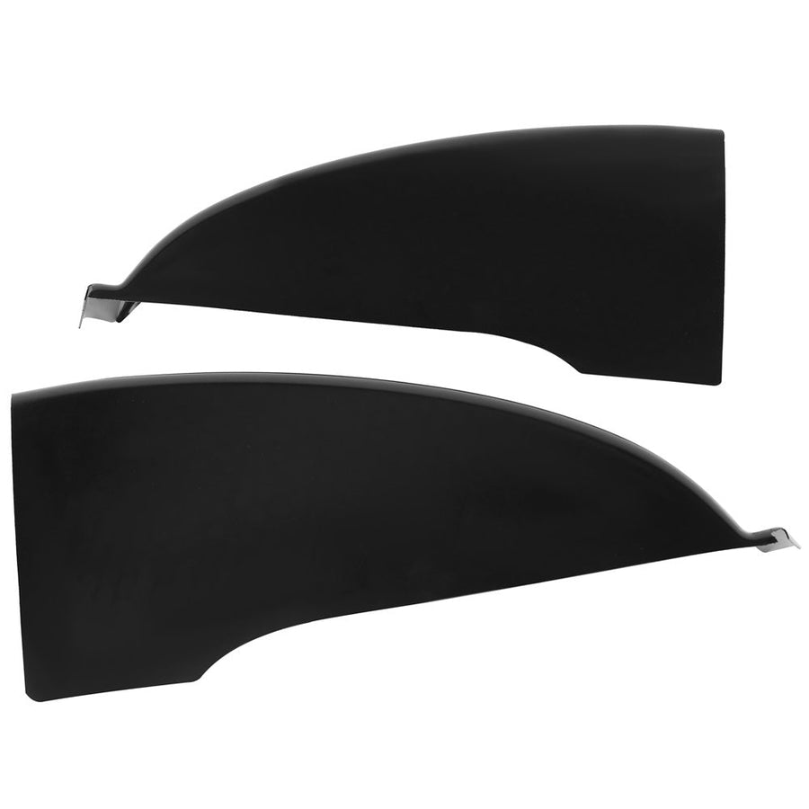 YIKATOO® Pair of Cab Corners Black Steel FOR 1973-1987 Chevy & GMC C1500 2500 R1500 2500 -junior