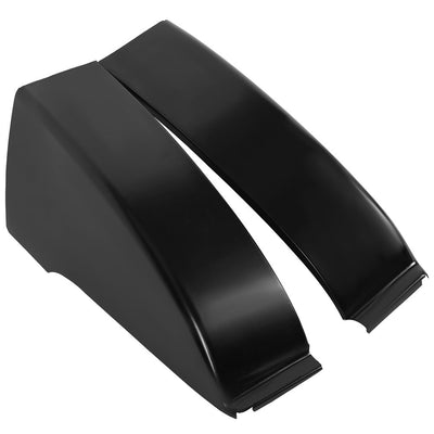 YIKATOO® Pair of Cab Corners Black Steel FOR 1973-1987 Chevy & GMC C1500 2500 R1500 2500 -junior