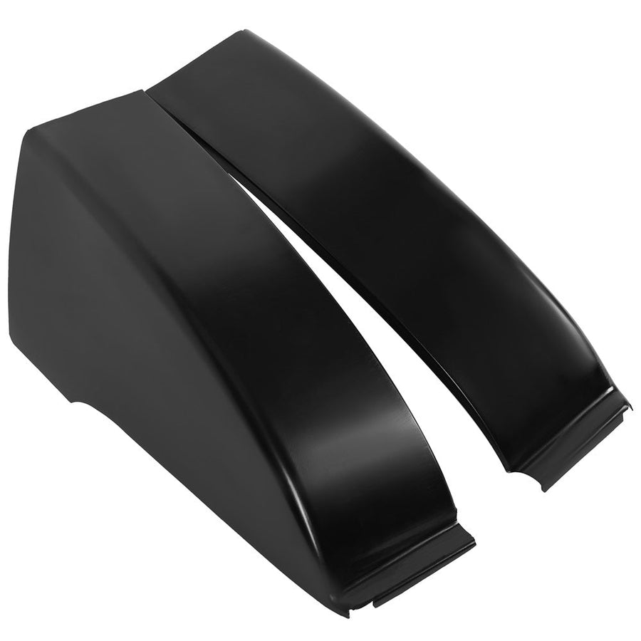 YIKATOO® Pair of Cab Corners Black Steel FOR 1973-1987 Chevy & GMC C1500 2500 R1500 2500 -junior