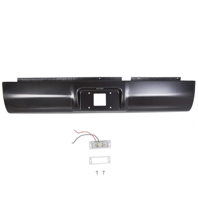 YIKATOO® Rear Steel Roll Pan for 1994-2001 Dodge Ram 1500/2500/3500, w/License & Light - junior