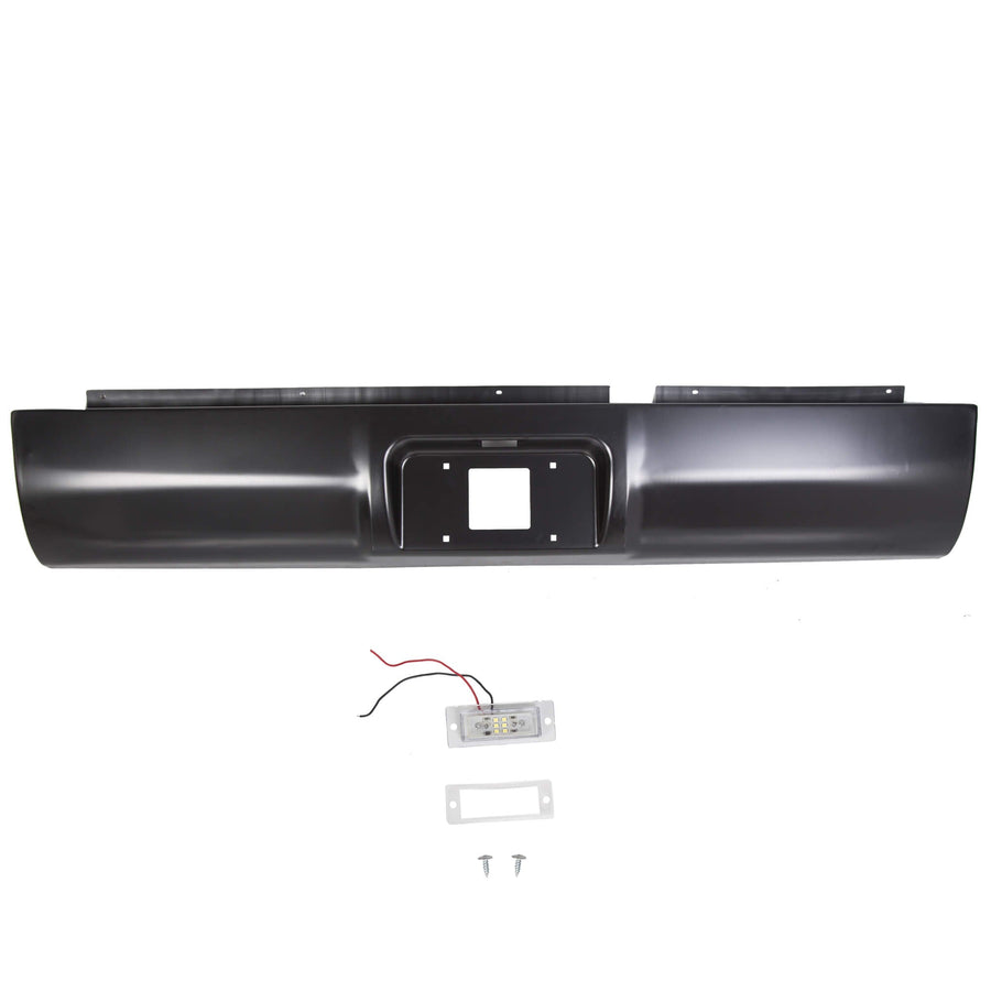 YIKATOO® Rear Steel Roll Pan for 1994-2001 Dodge Ram 1500/2500/3500, w/License & Light - junior