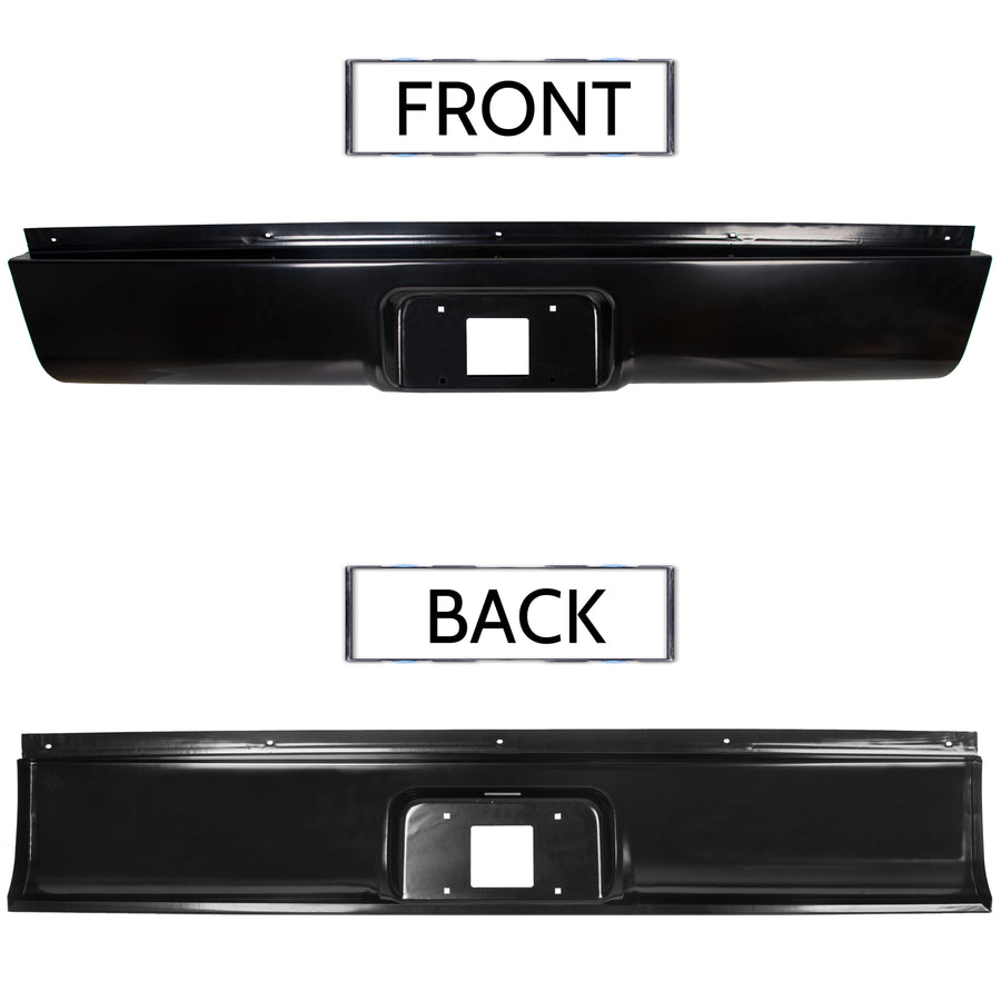 YIKATOO® Steel Roll Pan for 1999-2006 Chevy Silverado/Sierra,W/License Box stamped RP-04 - junior