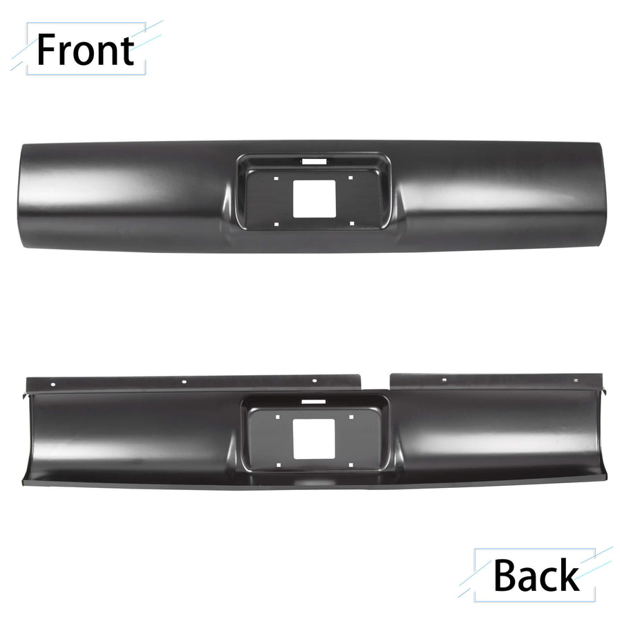 YIKATOO® Rear Steel Roll Pan for 1994-2003 S10 S15 Sonoma,Pickup Fleetside - junior