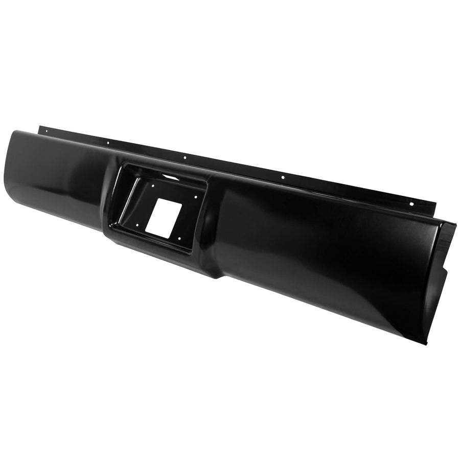 YIKATOO® Roll Pan Rollpan Bumper w/License Plate Box Compatible with 88-98 Chevy Silverado Sierra C1500 2500 3500 -junior
