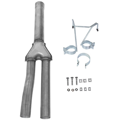 YIKATOO® Dual Exhaust Muffler Delete Pipe For 09-19 Dodge Ram 1500 5.7L Pickup Truck-junior